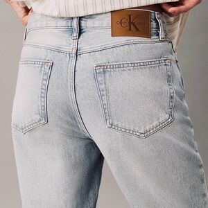 Calvin Klein Signature 90s Straight Denim Jeans Light Lafayette Denim Jeans 29/8